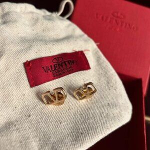 Valentino Garavani VLogo Signature Earrings - Never Worn